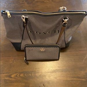 Coach Purse with matching wallet